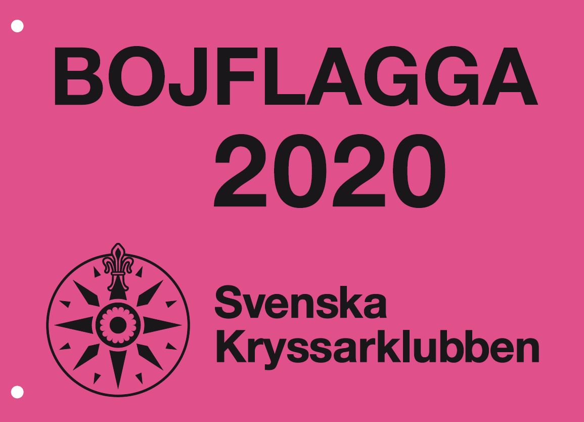 Svenska Kryssarklubbens bojflagga år 2020