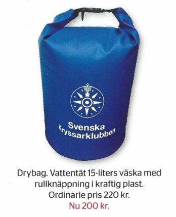 Drybag från Svenska Kryssarklubben