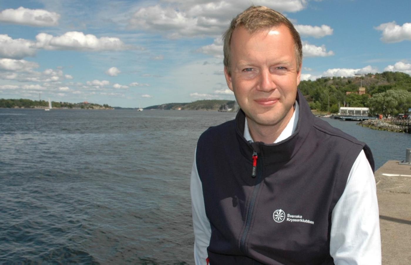 Fredrik Norén, generalsekreterare för Svenska Kryssarklubben 