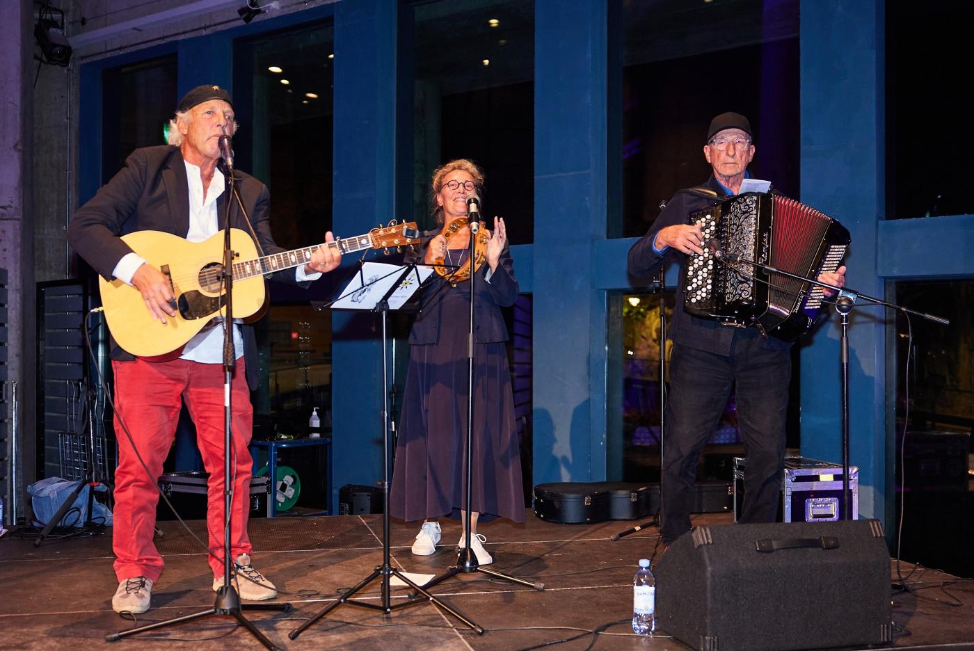 Erling, Carina och Rolf