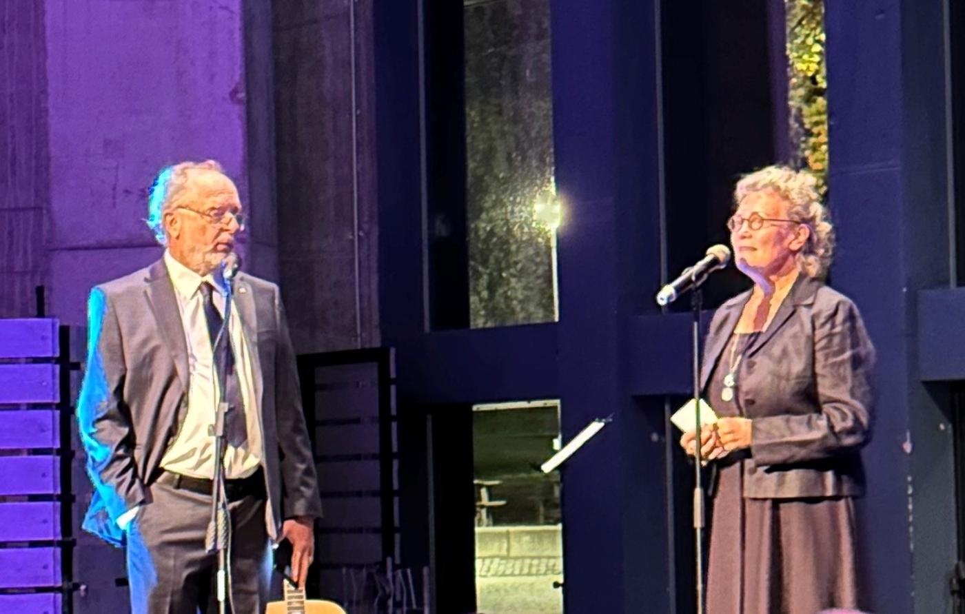 Sven U. Grenander och Carina Lernhagen Matz