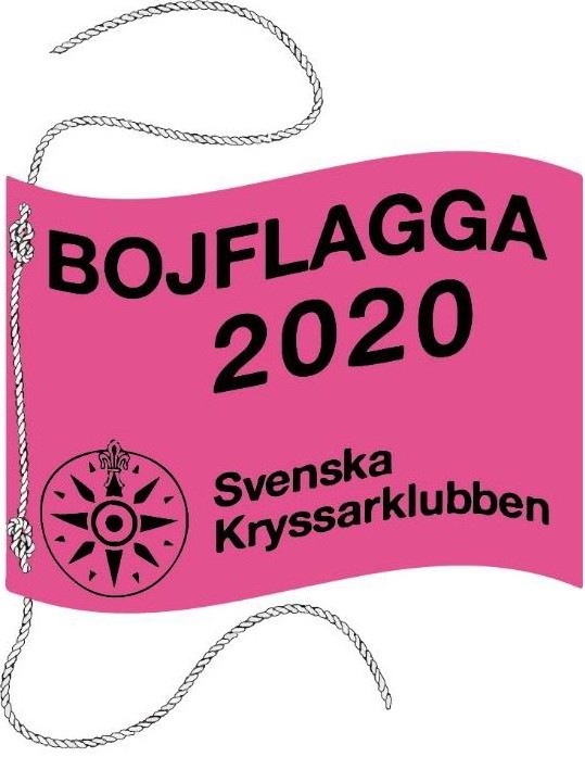 Bojflagga 2020 från Svenska Kryssarklubben