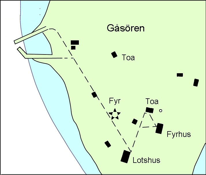 Gåsören, SXKs uthamn