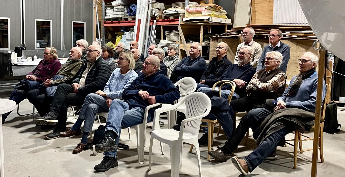 Publiken var fängslad av de vackra båtarna.