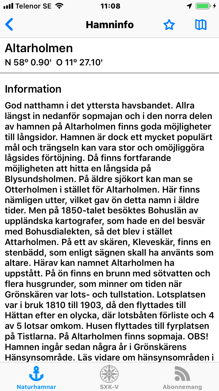 Altarholmen - Info